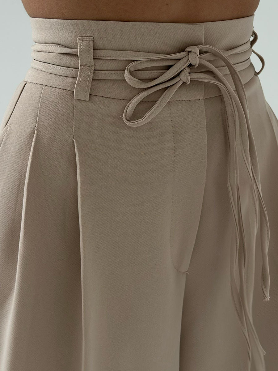 Lina – Pantalon Large Signature