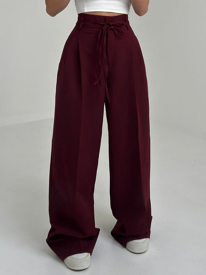 Lina – Pantalon Large Signature