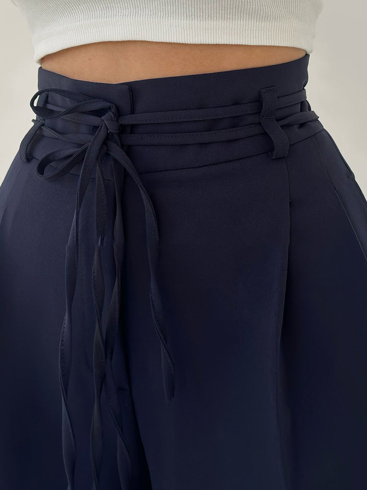 Lina – Pantalon Large Signature