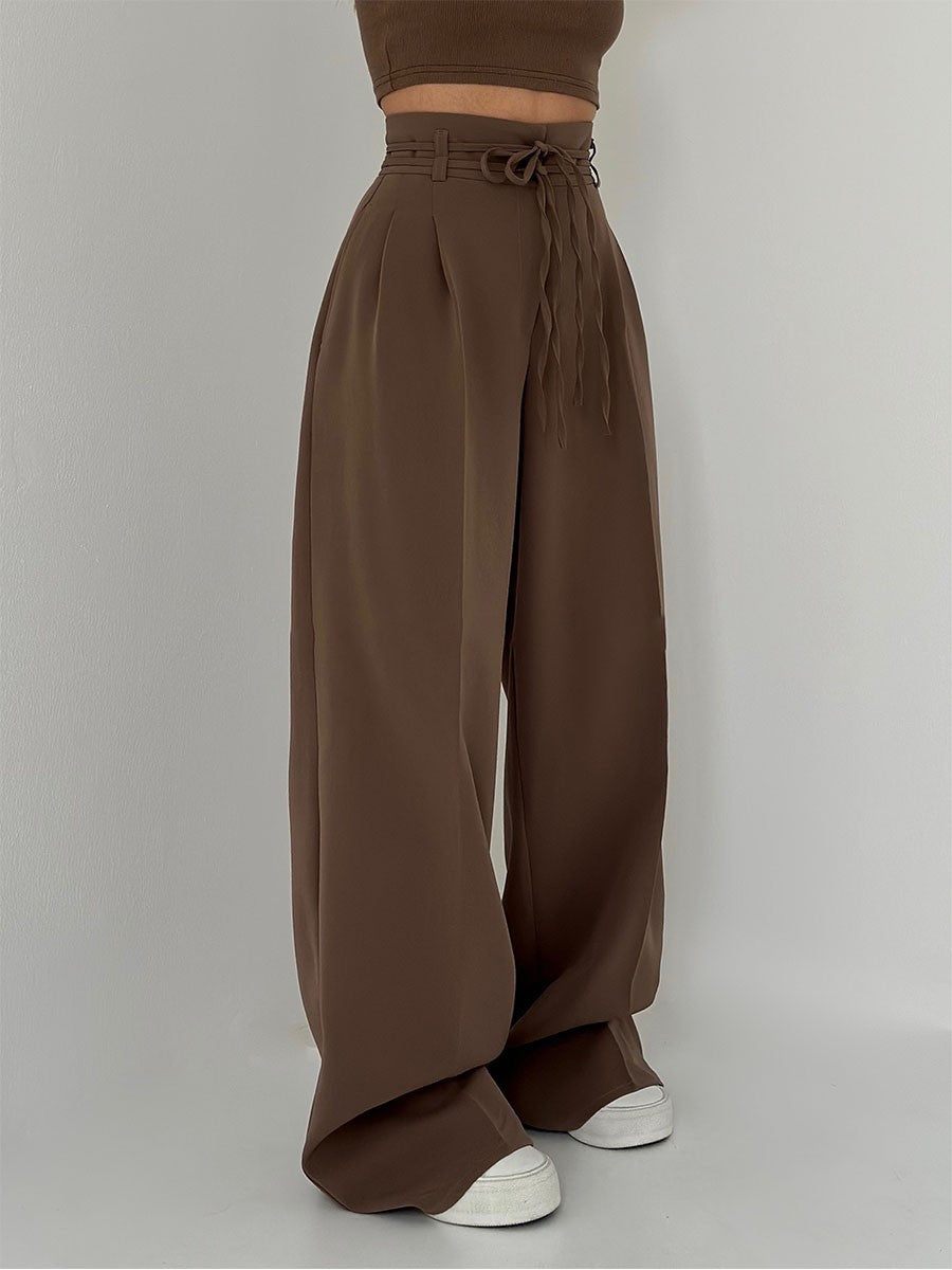 Lina – Pantalon Large Signature
